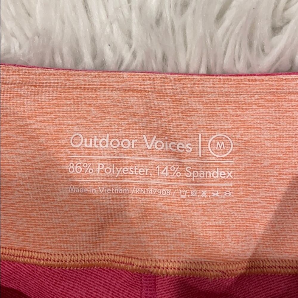 NEW • Outdoor Voices • 7/8 Spring Legging Pink Med - Picture 7 of 8